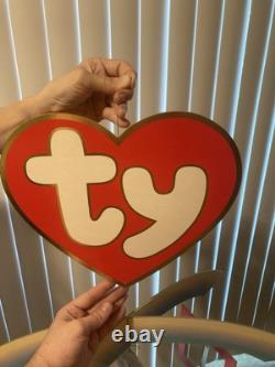 Beanie Babies Hanging Store Display Mobile Super Rare XL 3D Advertising Sign