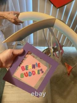 Beanie Babies Hanging Store Display Mobile Super Rare XL 3D Advertising Sign