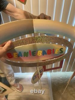 Beanie Babies Hanging Store Display Mobile Super Rare XL 3D Advertising Sign