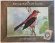 Birds Arm & Hammer Advertising Store Display Card Sign Scarlet Tanager J5