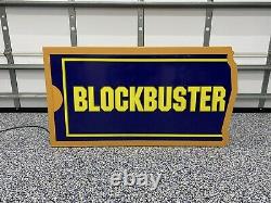 BlockBuster Lighted Store Display Sign