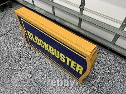 BlockBuster Lighted Store Display Sign