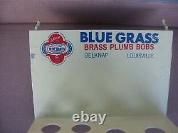 Blue Grass Plumb Bobs Display Sign