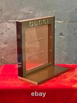 Brand New Luxury Gucci Vintage Sunglassess & Eyeglasses Display Made In Italy