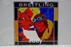 Breitling Watch Store Dealer Display Sign 2014 Pop art display by Kevin T. Kelly