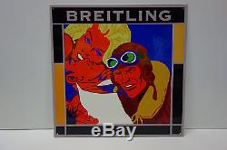 Breitling Watch Store Dealer Display Sign 2014 Pop art display by Kevin T. Kelly