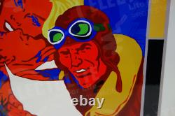 Breitling Watch Store Dealer Display Sign 2014 Pop art display by Kevin T. Kelly