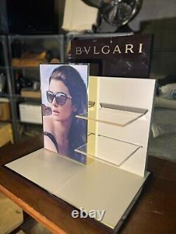 Bvlgari Big Display For Sunglasses / Glasses Stores Advertising New Condition