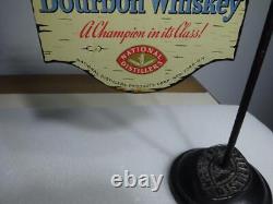 C1930s Store Display Whiskey Sign TOWN TAVERN & WINDSOR VG National Distillers