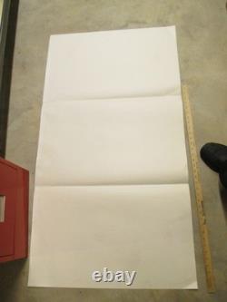 CAMPBELL'S SOUP kids ad character 1950s LARGE store display sign poster birthday