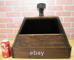 CHERRY BLOSSOM BOOT POLISH Old Advertising Shoe Shine Stand Store Display Sign