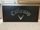 Callaway Golf Pro Shop Sign Wooden Shelf Display
