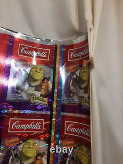 Campbell Soup Advertising Retail Store Display Sign Shrek Foil Dream Works Rare