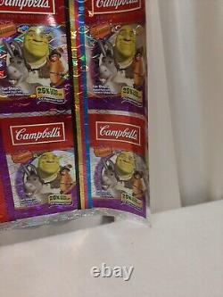 Campbell Soup Advertising Retail Store Display Sign Shrek Foil Dream Works Rare