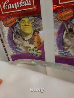 Campbell Soup Advertising Retail Store Display Sign Shrek Foil Dream Works Rare