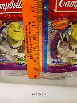Campbell Soup Advertising Retail Store Display Sign Shrek Foil Dream Works Rare