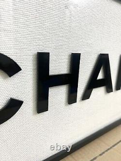 Chanel Display Sign Vintage Large