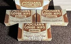 Cocilana Cough Nips Brooklyn Store Display 14 Full Boxes Rare Vintage