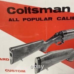 Colt Coltsman Dealer Display Advertising Sign