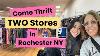 Come Thrift With Me Two Rochester Thrift Stores Amvets U0026 Goodwill Outlet Bins