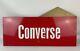 Converse Vintage Store Display Metal Panel! 30 X 16