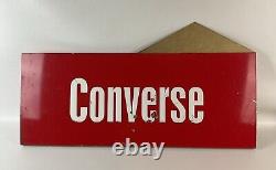 Converse Vintage Store Display Metal Panel! 30 X 16