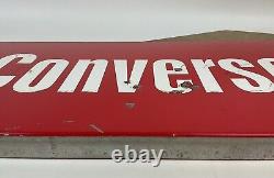 Converse Vintage Store Display Metal Panel! 30 X 16