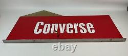 Converse Vintage Store Display Metal Panel! 30 X 16