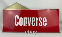 Converse Vintage Store Display Metal Panel! 30 X 16