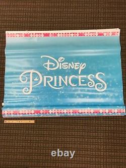 DISNEY PRINCESS Toys R Us Exclusive Store Display/Sign Vinyl Banner Rare X 2