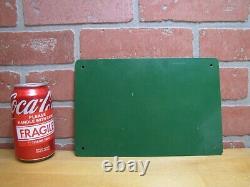 DRESS MAKING Original Old Tin Store Display Advertising Sign Tailor Sewing