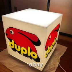 DUPLO LEGO electric sign Vintage light brand sign Some cracks