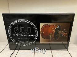 DW Drums 25th Anniversary 1997 Lighted Sign Music Store Display Drum Workshop