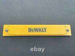 DeWalt Double Layer Metal Display Signage Garage Sign Black Yellow Rare 48x8