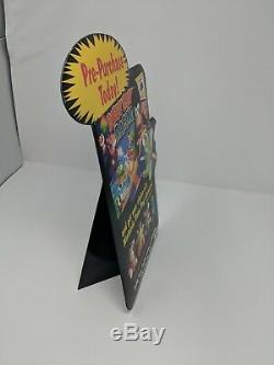 Diddy Kong Racing N64 Nintendo 64 Mario Toy Sign Store Display Promo Standee VTG