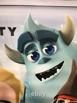 Disney Infinity Vinyl Banner Toys R Us Store Display Sign Jack Sparrow, Sully, +