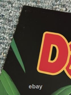 Donkey Kong Country Store Display Sign Promo Super Nintendo RARE 1994 Licensed