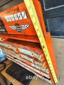 Dorman Automotive Fastener Hardware Store Wall Counter Display Cabinet Sign Boxs