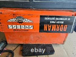 Dorman Automotive Fastener Hardware Store Wall Counter Display Cabinet Sign Boxs