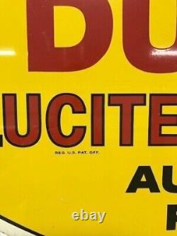 Du Pont Automotive Double- Sided Paint Service Sign