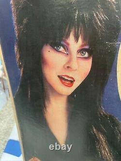 ELVIRA COORS BEER BREWS 1986 CARDBOARD In-Store Display 31×14 STANDEE Orig stand