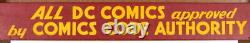 EXTREMELY RARE DC COMIC BOOK STAND Advertising News Stand Display Rack Sign