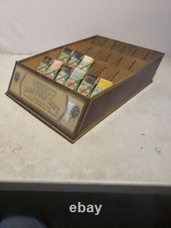 Early 1900's Country Store Advertising Countertop Display Wright's Bias Tape