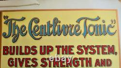 Early 1900's The Centlivre Tonic General Store Cardboard Advertisment