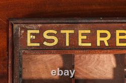 Esterbook Radio Fountain Pen Antique Advertising Writing Retail Display Case