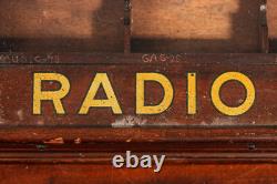 Esterbook Radio Fountain Pen Antique Advertising Writing Retail Display Case