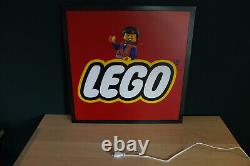 Exclusive Lego Lightbox with Emmet Brickowski