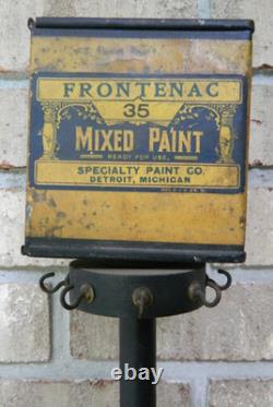 Extremely Rare Frontenac Paint (Detroit) Point of Sale Store Display / Sign