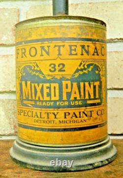 Extremely Rare Frontenac Paint (Detroit) Point of Sale Store Display / Sign