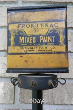 Extremely Rare Frontenac Paint (Detroit) Point of Sale Store Display / Sign